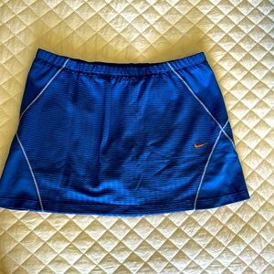 Bright Blue Nike Tennis Skirt